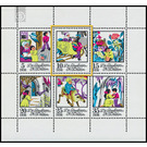 Commemorative stamp series  - Germany / German Democratic Republic 1972 - 10 Pfennig