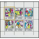 Commemorative stamp series  - Germany / German Democratic Republic 1972 - 5 Pfennig