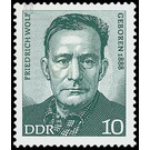 Commemorative stamp series  - Germany / German Democratic Republic 1973 - 10 Pfennig