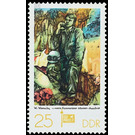 Commemorative stamp series  - Germany / German Democratic Republic 1977 - 25 Pfennig