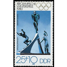 Commemorative stamp series  - Germany / German Democratic Republic 1980 - 25 Pfennig