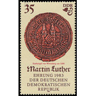 Commemorative stamp series  - Germany / German Democratic Republic 1982 - 35 Pfennig