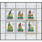 Commemorative stamp series  - Germany / German Democratic Republic 1982 - 70 Pfennig