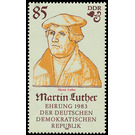 Commemorative stamp series  - Germany / German Democratic Republic 1982 - 85 Pfennig
