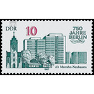 Commemorative stamp series  - Germany / German Democratic Republic 1987 - 10 Pfennig