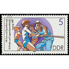 Commemorative stamp series  - Germany / German Democratic Republic 1987 - 5 Pfennig