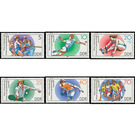 Commemorative stamp series  - Germany / German Democratic Republic 1987 Set