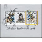 Commemorative stamp series  - Germany / German Democratic Republic 1988 - 100 Pfennig