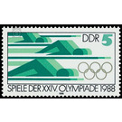 Commemorative stamp series  - Germany / German Democratic Republic 1988 - 5 Pfennig