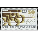 Commemorative stamp series  - Germany / German Democratic Republic 1988 - 50 Pfennig