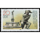 Commemorative stamp series  - Germany / German Democratic Republic 1989 - 20 Pfennig