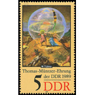 Commemorative stamp series  - Germany / German Democratic Republic 1989 - 5 Pfennig