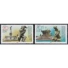 Commemorative stamp series  - Germany / German Democratic Republic 1989 Set