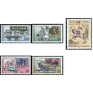 Commemorative stamp series - Germany / German Democratic Republic Series