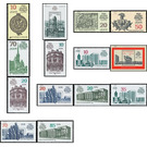 Commemorative stamp series - Germany / German Democratic Republic Series