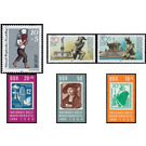 Commemorative stamp series - Germany / German Democratic Republic Series