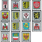 Commemorative stamp series - Germany / German Democratic Republic Series