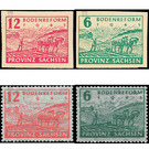 Commemorative stamp series - Germany / Sovj. occupation zones / Province of Saxony Series