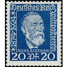 Commemorative stamp set  - Germany / Deutsches Reich 1924 - 20 Rentenpfennig