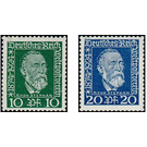Commemorative stamp set  - Germany / Deutsches Reich 1924 Set