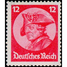 Commemorative stamp set  - Germany / Deutsches Reich 1933 - 12 Reichspfennig