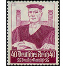 Commemorative stamp set  - Germany / Deutsches Reich 1934 - 40 Reichspfennig