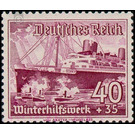Commemorative stamp set  - Germany / Deutsches Reich 1937 - 40 Reichspfennig