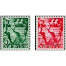 Commemorative stamp set  - Germany / Deutsches Reich 1938 Set