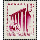 Commemorative stamp set  - Germany / Deutsches Reich 1939 - 15 Reichspfennig