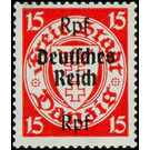 Commemorative stamp set  - Germany / Deutsches Reich 1939 - 15 Reichspfennig