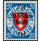 Commemorative stamp set  - Germany / Deutsches Reich 1939 - 50 Reichspfennig