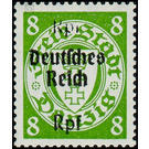 Commemorative stamp set  - Germany / Deutsches Reich 1939 - 8 Reichspfennig