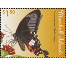 Common mormon (Papilio polytes) - Micronesia / Marshall Islands 2020 - 1.50