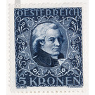 Composers and musicians  - Austria / I. Republic of Austria 1922 - 5 Krone