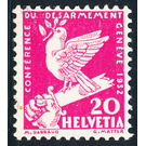 conference on disarmament  - Switzerland 1932 - 20 Rappen