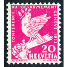 conference on disarmament  - Switzerland 1932 - 20 Rappen