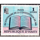 Constitution, 200th anniv. - Caribbean / Haiti 2001 - 1