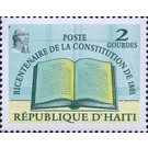 Constitution, 200th anniv. - Caribbean / Haiti 2001 - 2