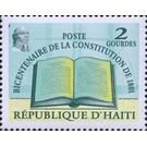 Constitution, 200th anniv. - Caribbean / Haiti 2001 - 2
