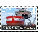 Construction of RRS Sir David Attenborough - British Antarctic Territory 2018 - 1.01