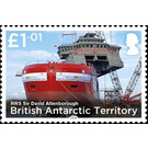 Construction of RRS Sir David Attenborough - British Antarctic Territory 2018 - 1.01