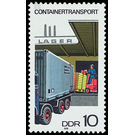 container Shipping  - Germany / German Democratic Republic 1978 - 10 Pfennig