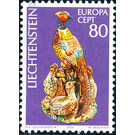 craft  - Liechtenstein 1976 - 80 Rappen