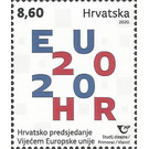 Croatia Presidency of European Union 2020 - Croatia 2020 - 8.60
