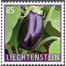 Crop Plants: Vegetables - Aubergine  - Liechtenstein 2018 - 85 Rappen