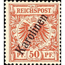 Crown/eagle with overprint - Micronesia / Caroline Islands 1900 - 50