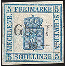 Crowned arms - Germany / Old German States / Mecklenburg-Schwerin 1856 - 5