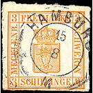 Crowned arms - Germany / Old German States / Mecklenburg-Schwerin 1865 - 3