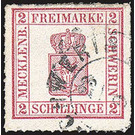 Crowned arms - Germany / Old German States / Mecklenburg-Schwerin 1866 - 2