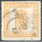 Crowned arms - Germany / Old German States / Mecklenburg-Schwerin 1867 - 3